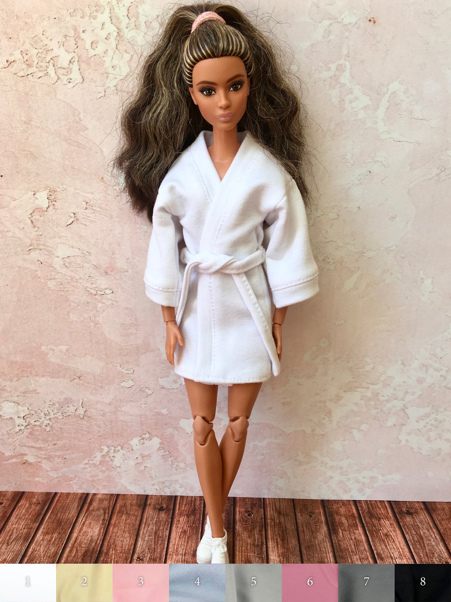 BQ-GLAMM – Bathrobe for 11.5" 1/6 Scale Fashion Dolls - www.bouutique.com