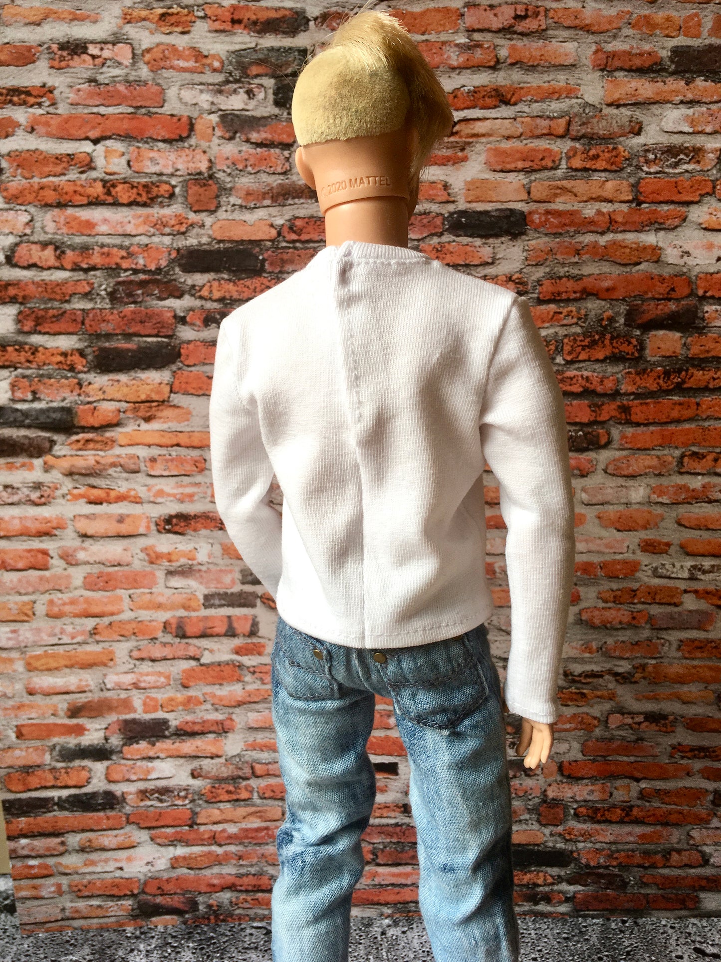 BQ-VITAL – Long Sleeve T-Shirt for 12" 1/6 Scale Ken Dolls - www,bouutique.com