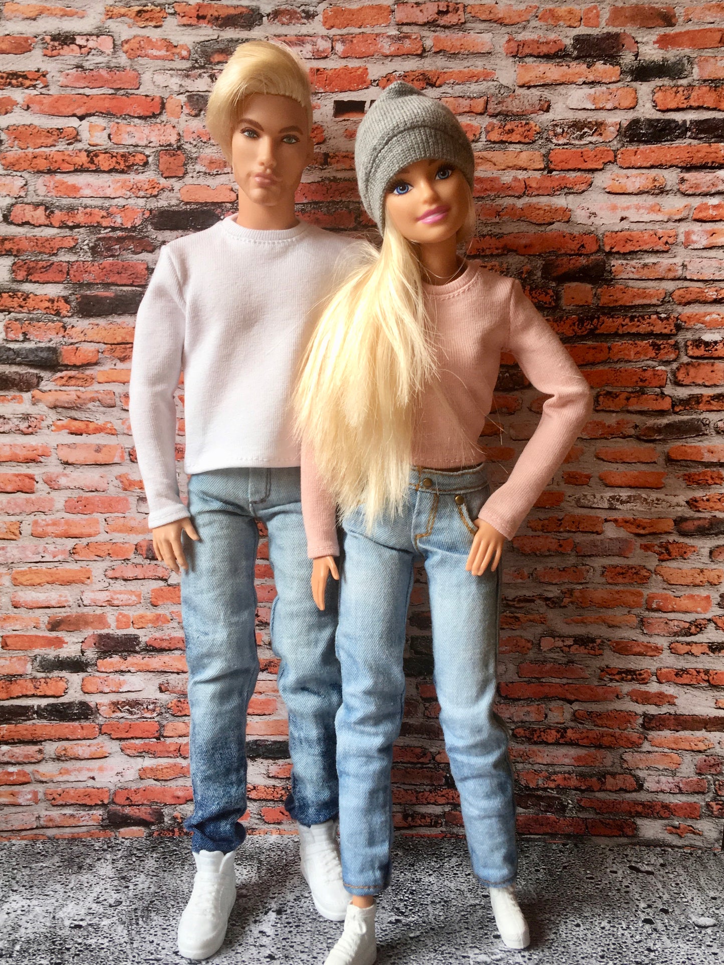 BQ-VITAL – Long Sleeve T-Shirt for 12" 1/6 Scale Ken Dolls - www,bouutique.com
