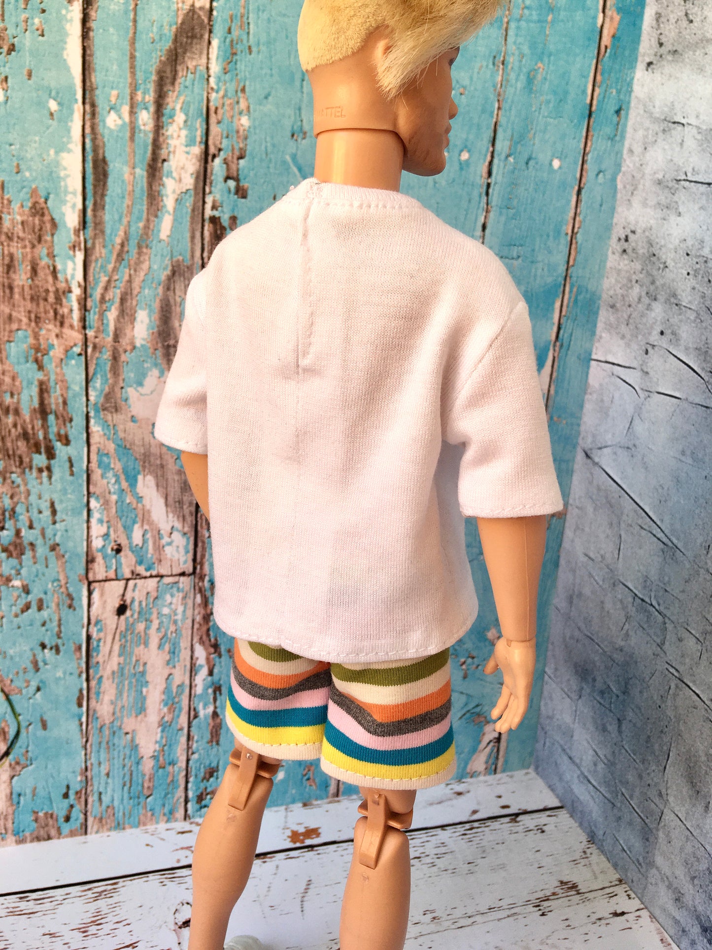 BQ-FLOWY LITE – Oversized T-shirt for Ken Dolls (12") - www.bouutique.com