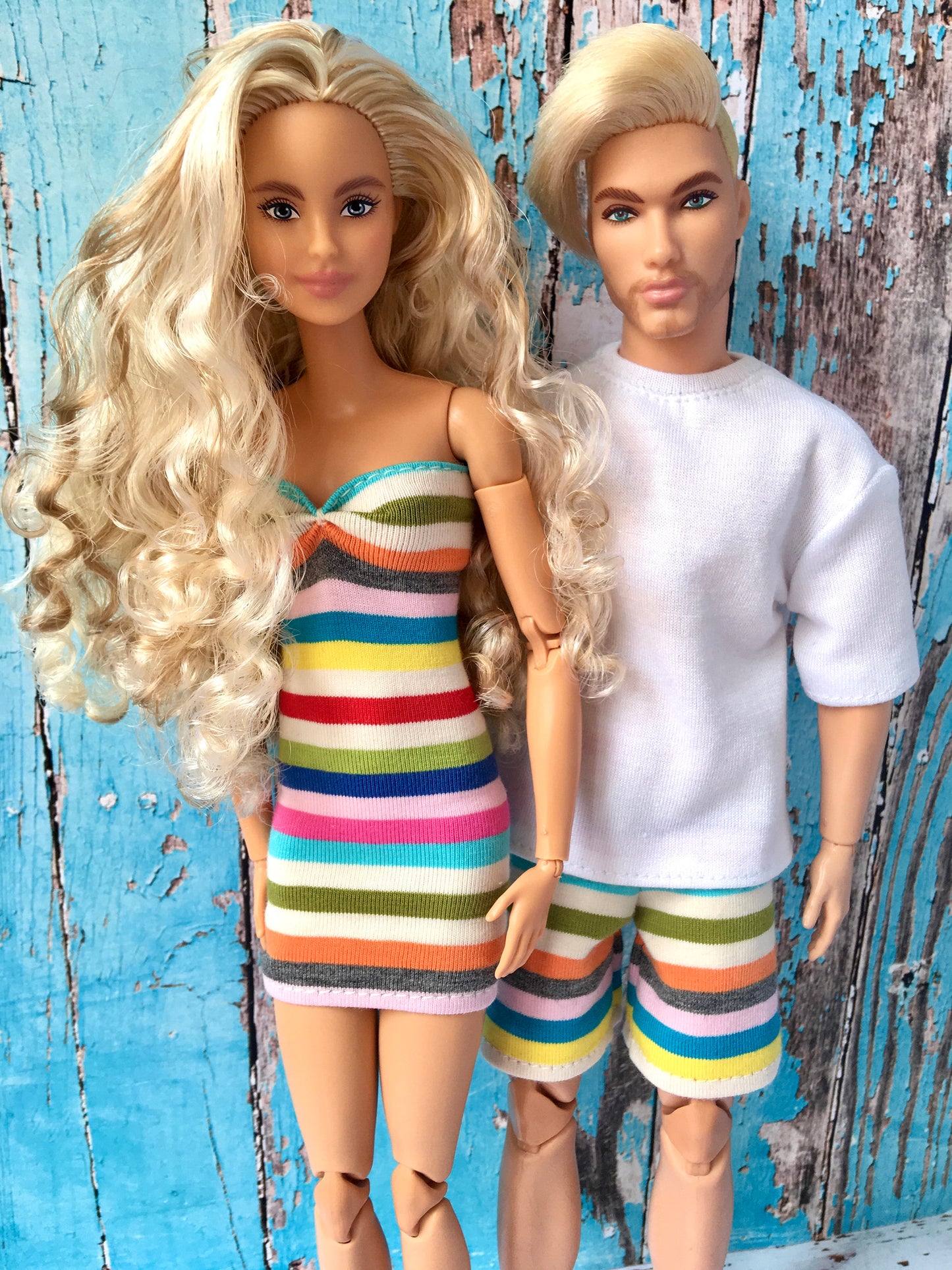 SUMMER STRIPES collection for 11.5" 1/6 Scale Fashion Dolls