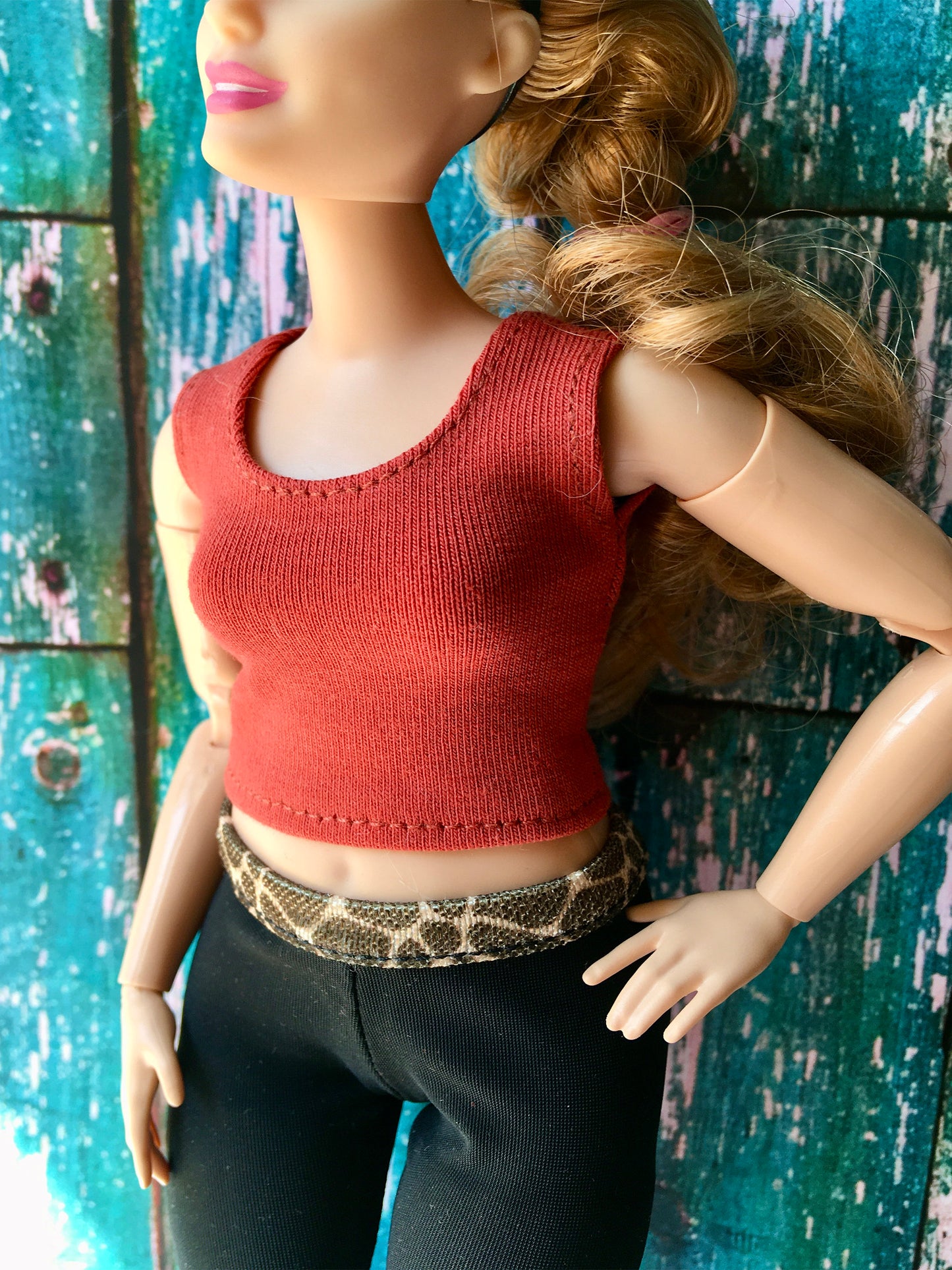 Core Tank Top for Curvy Doll 1/6 scale, 11.25 Inch, many colors - Bouutique.com