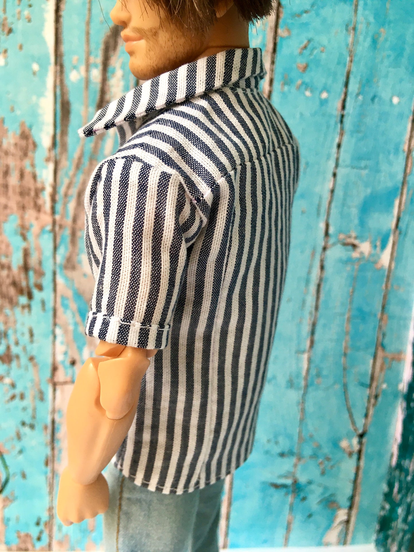 BQ‑CALAY – Chemise d’été en coton pour poupées Ken 30 cm (plusieurs variantes)