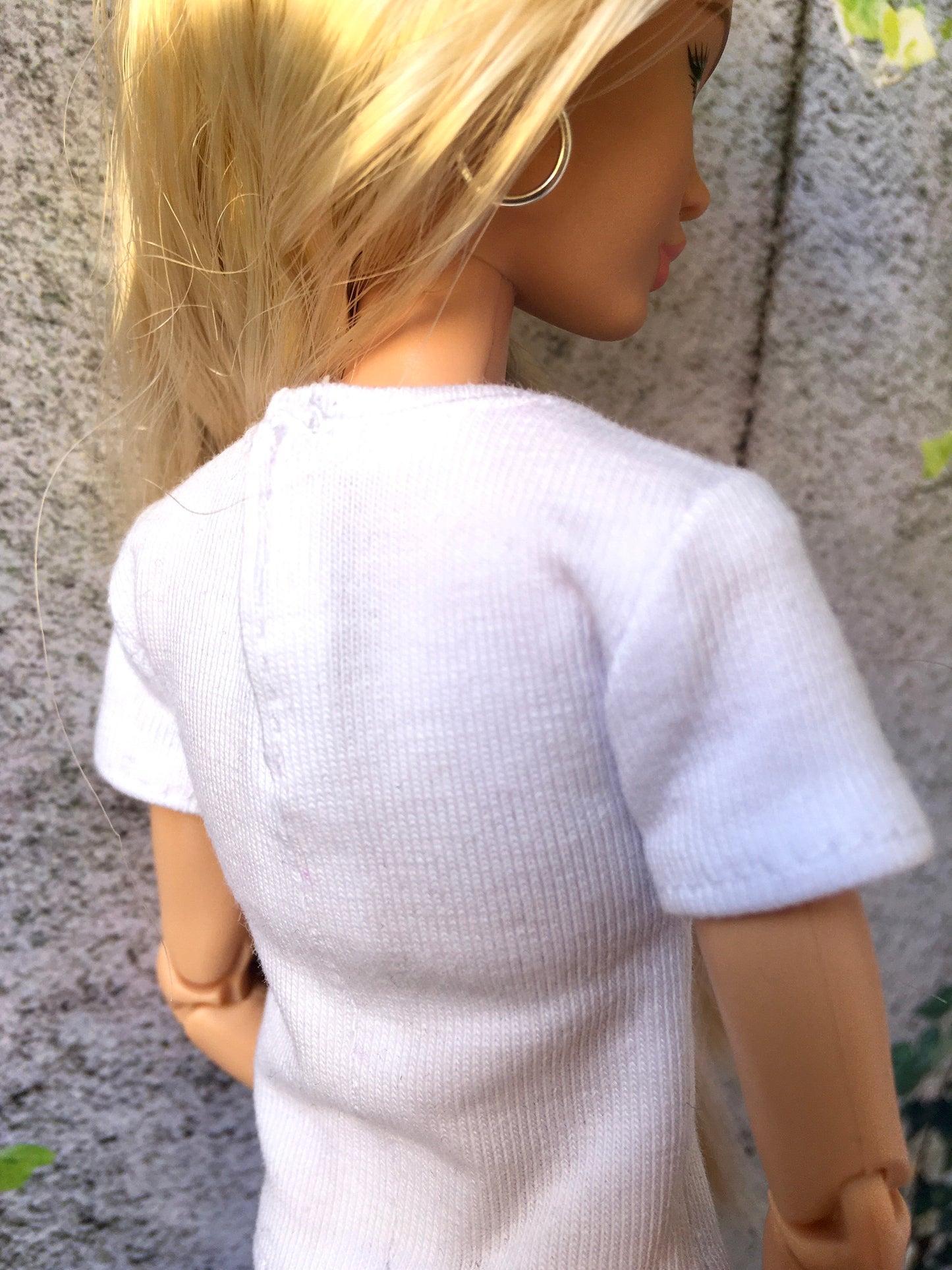 BQ-VITAL – Basic Short Sleeve T-shirt for 11.5" 1/6 Scale Fashion Dolls