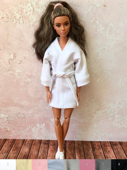 BQ-GLAMM – Bathrobe for 11.5" 1/6 Scale Fashion Dolls - www.bouutique.com