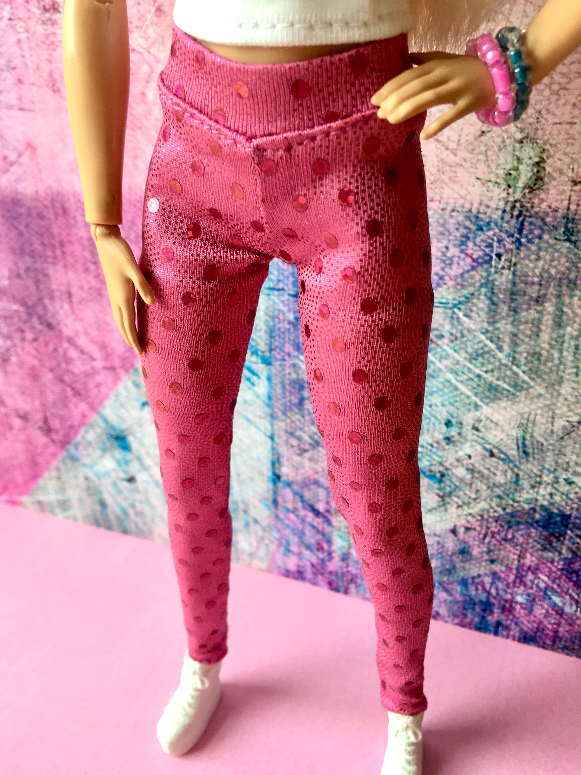 Glint Leggings with Sequins for Doll 1/6-scale, 11.5 Inch - www.bouutique.com