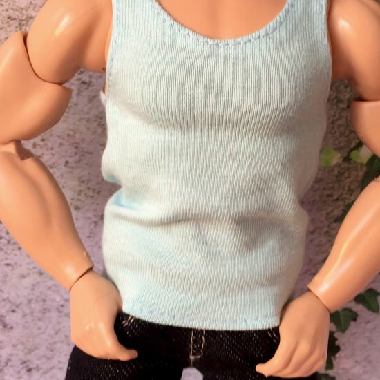 BQ-POWER – Basic Tank Top for 12" 1/6 Scale Ken Dolls - www.bouutique.com