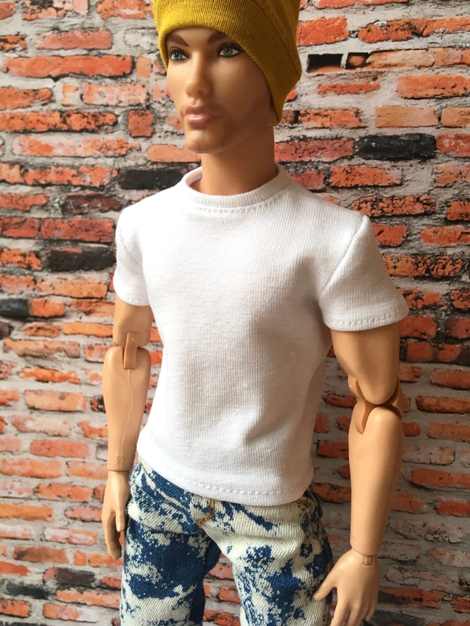 Vital Short Sleeve T-shirt for Ken Doll, many colors - www.bouutique.com