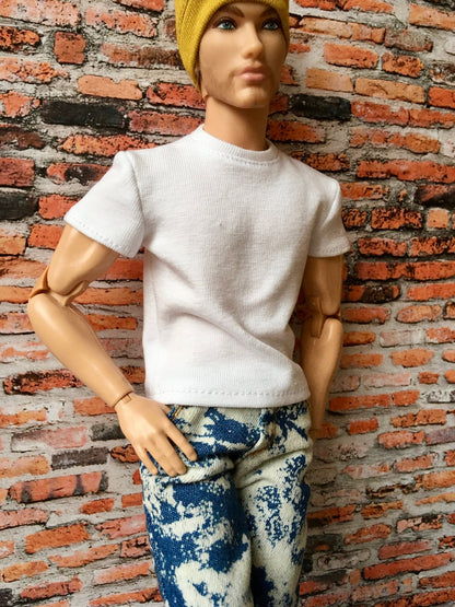 Vital Short Sleeve T-shirt for Ken Doll, many colors - www.bouutique.com