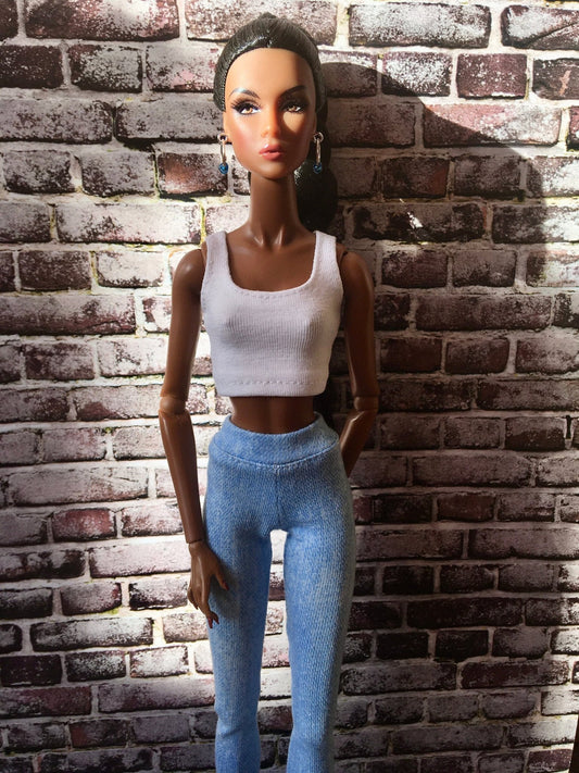 Basic Crop Tank Top for Integrity Toys Dolls | 12 inch Doll Clothes - more colors - Bouutique.com