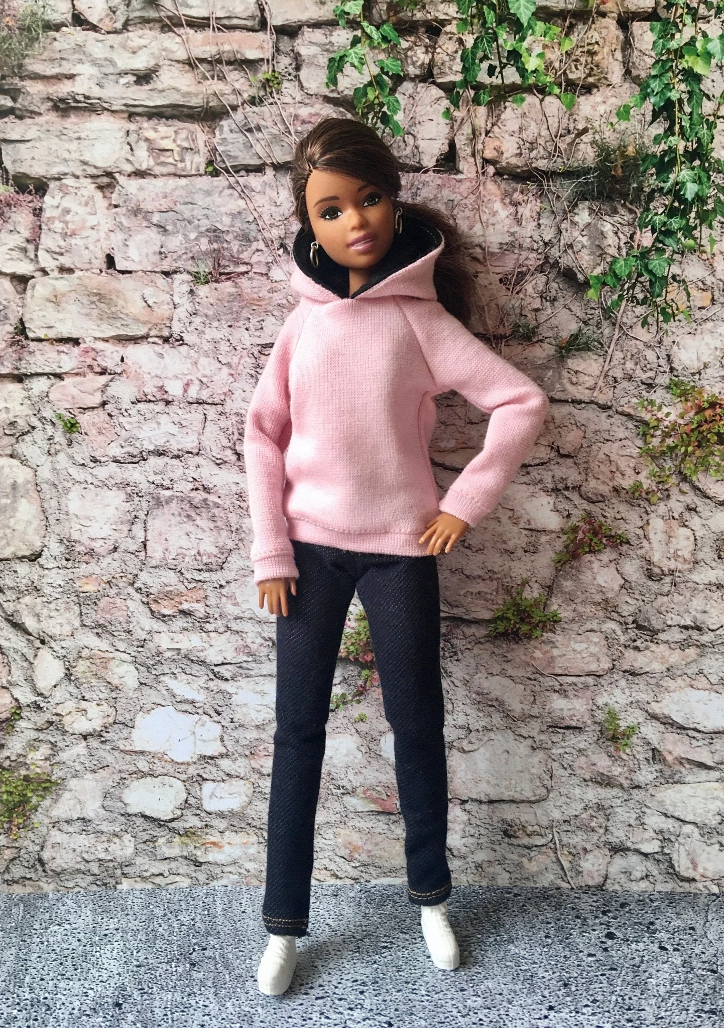 Basic Hoodie for Dolls 1/6-scale - many colors - Bouutique.com