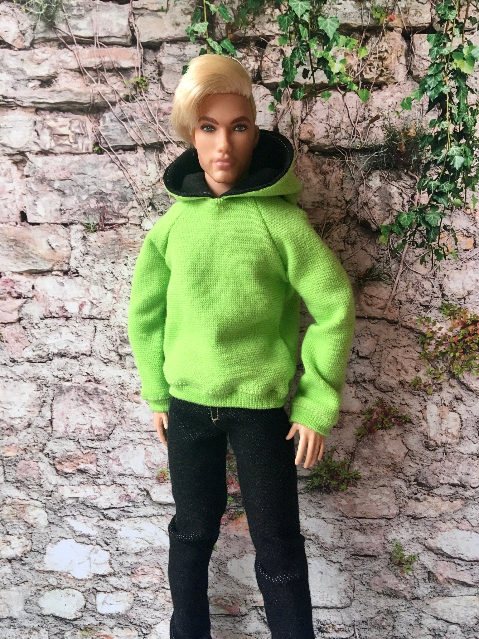Solid Hoodie for Ken Doll, many colors - Bouutique.com