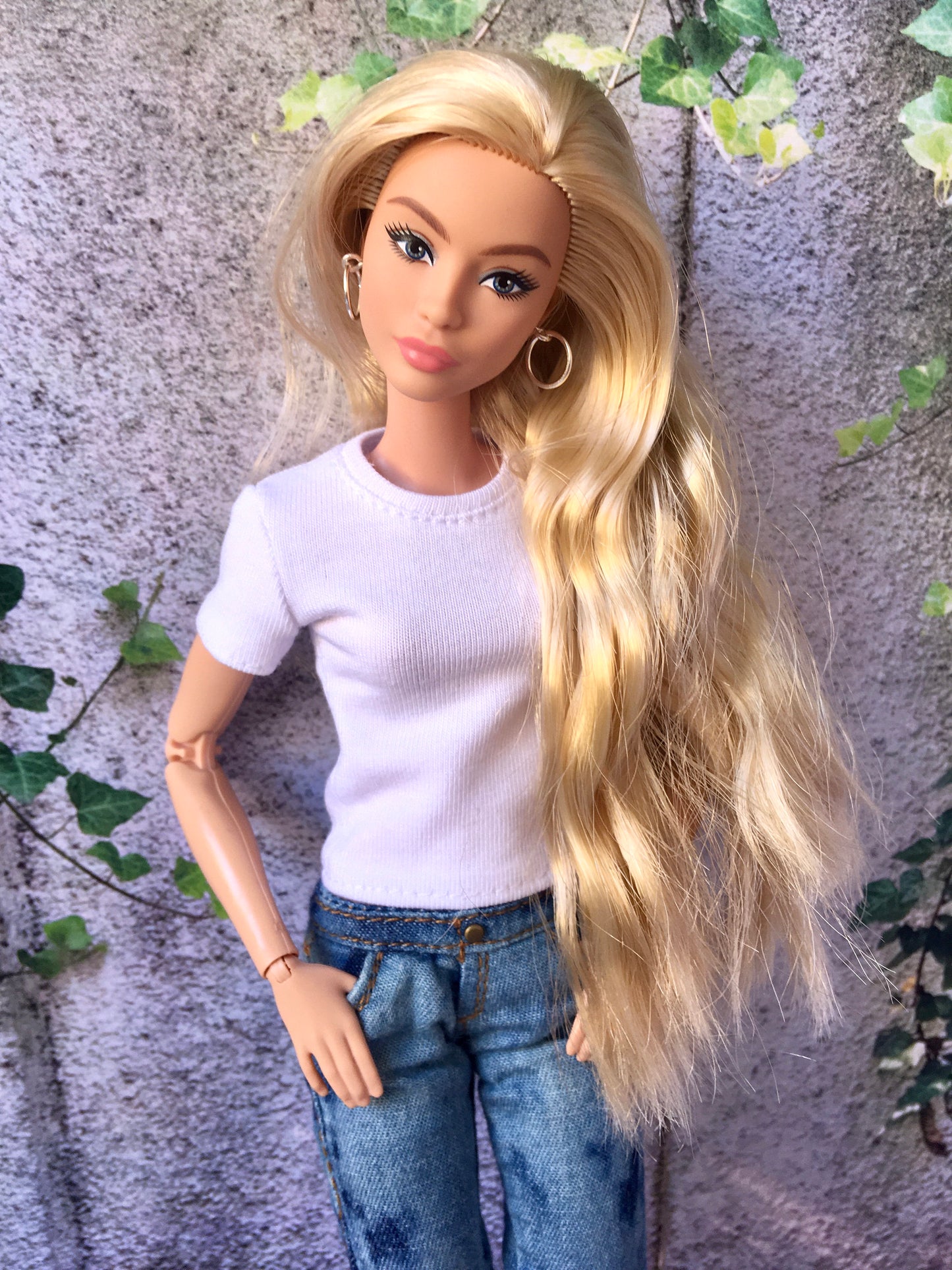 BQ-VITAL – Basic Short Sleeve T-shirt for 11.5" 1/6 Scale Fashion Dolls