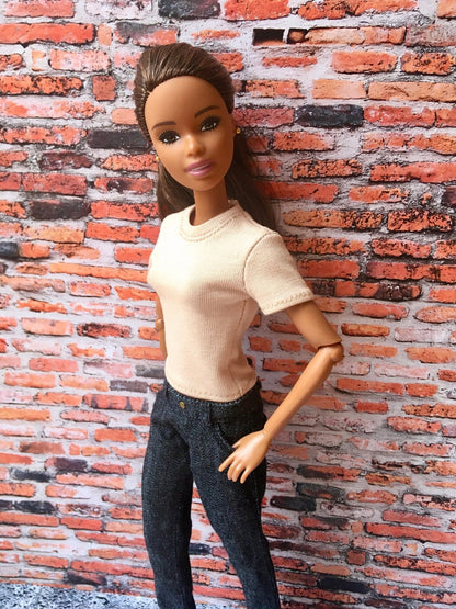 Vital Short Sleeve T-shirt for Dolls 1/6-scale, 11.5 Inch, many colors - Bouutique.com