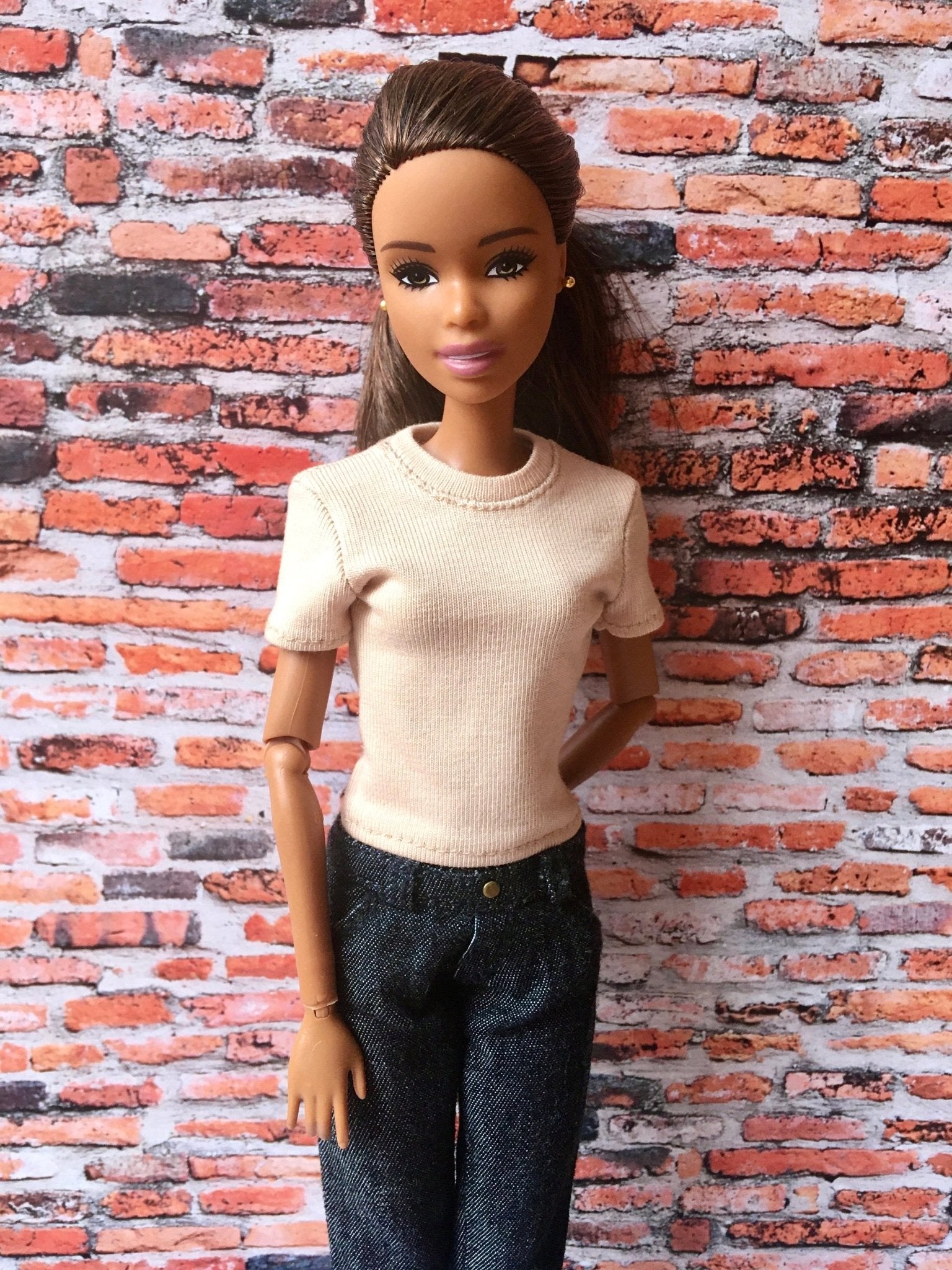 Vital Short Sleeve T-shirt for Dolls 1/6-scale, 11.5 Inch, many colors - Bouutique.com