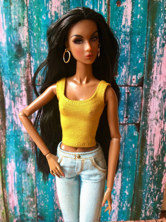Basic Tank Top for Integrity Toys Nuface Dolls | Fashion Royalty 12 inch Doll Clothes - Bouutique.com