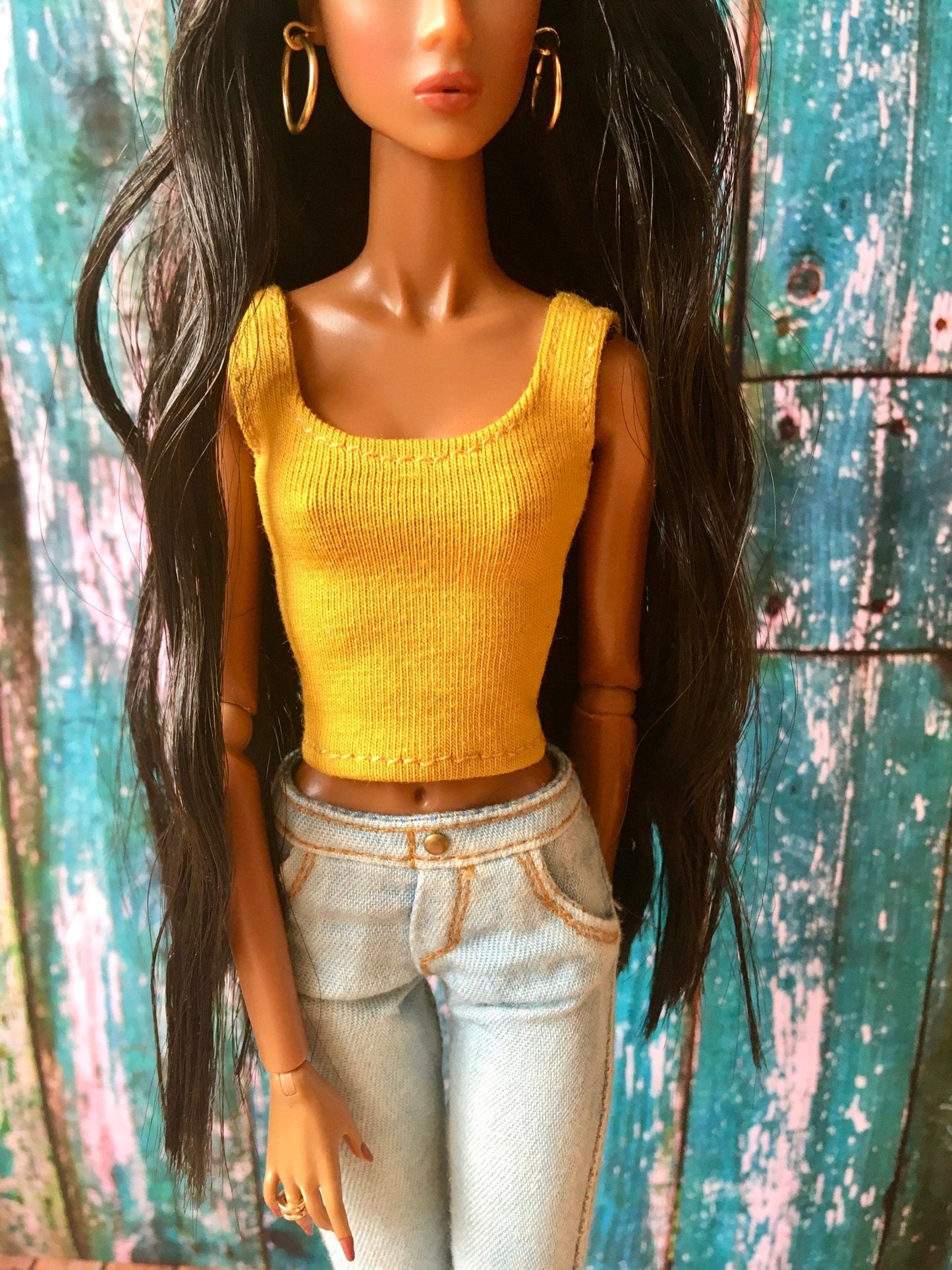 Basic Tank Top for Integrity Toys Nuface Dolls | Fashion Royalty 12 inch Doll Clothes - Bouutique.com