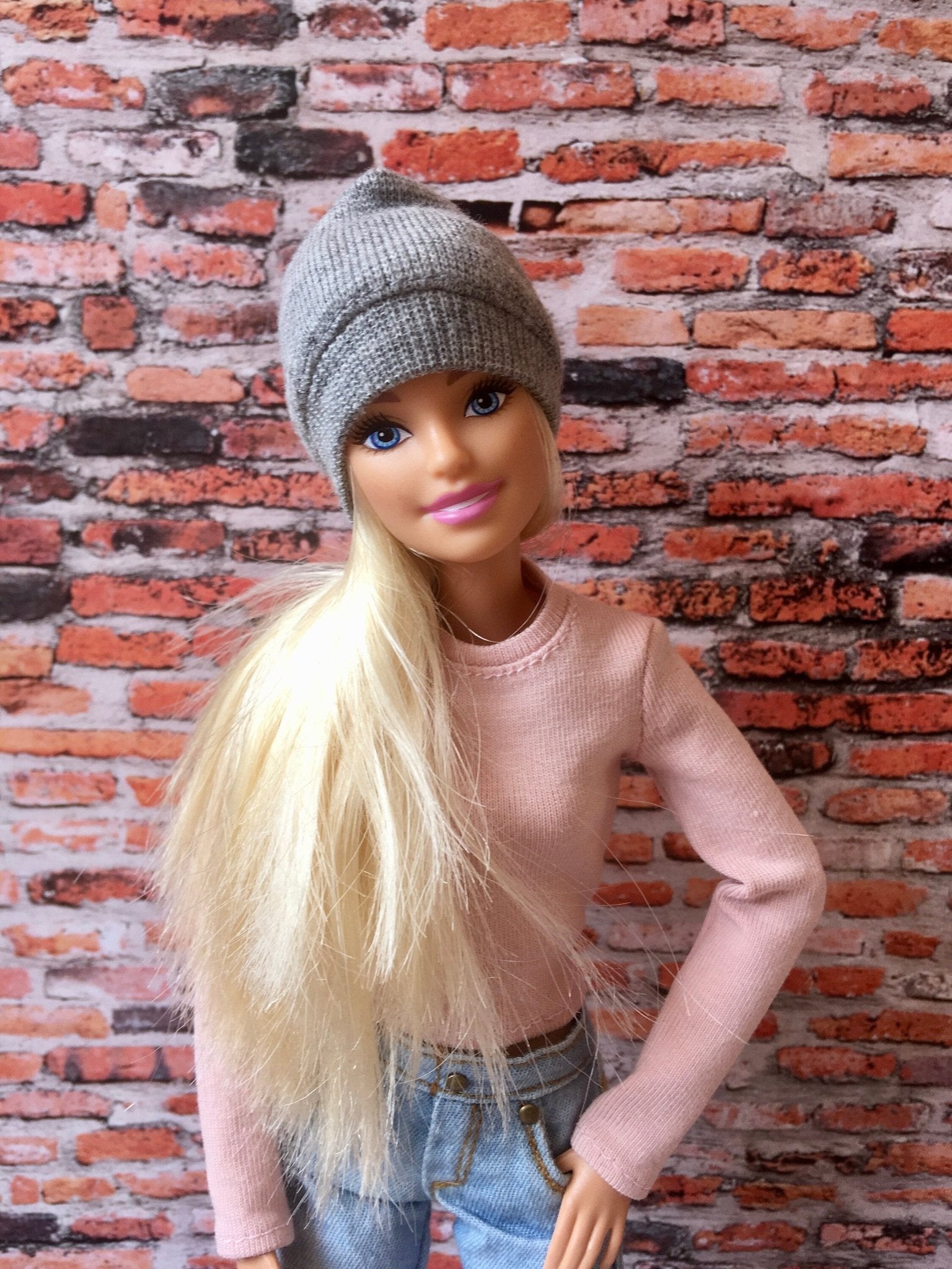 Chill Beanie Cap for Dolls 1/6-scale, for Poppy Parker, NuFace, many colors - Bouutique.com