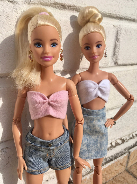 Nova Bandeau Tube Top for Dolls 1/6-scale, 11.5 Inch, many colors - www.bouutique.com