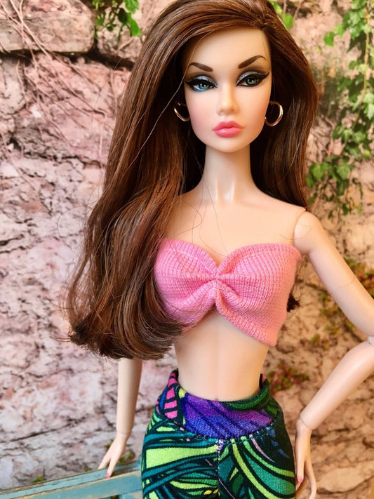 Bralette Tube Top for Poppy Parker Doll | 12 inch Doll Clothes for Integrity Toys - many colors - Bouutique.com