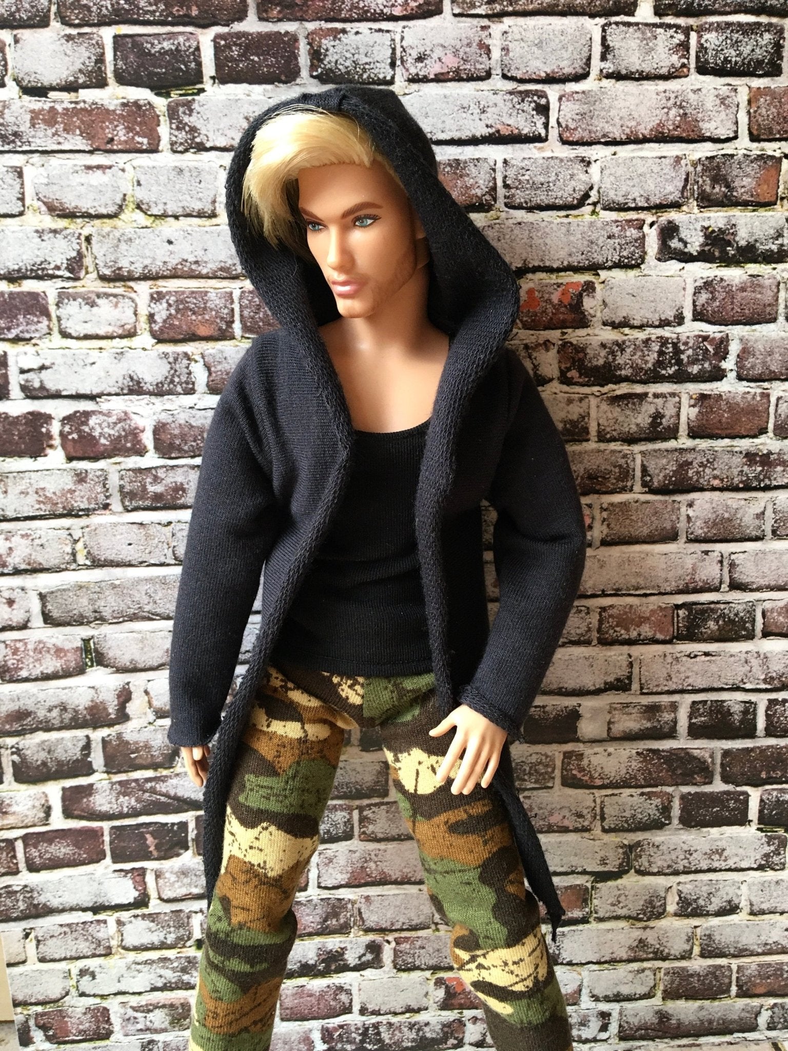 Casual Hoodie Cardigan for Ken Doll | Ken Doll Hoodie - Bouutique.com