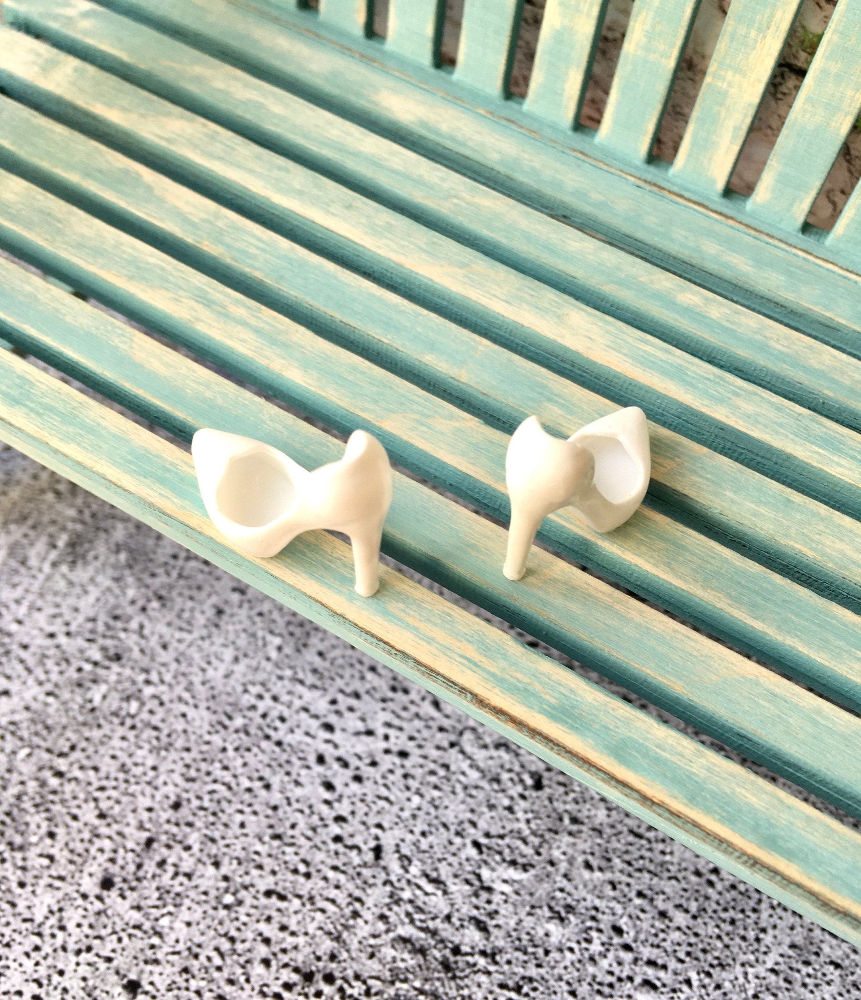 Classic Toe Pumps High Heels in white color for Integrity Toys Doll - Bouutique.com