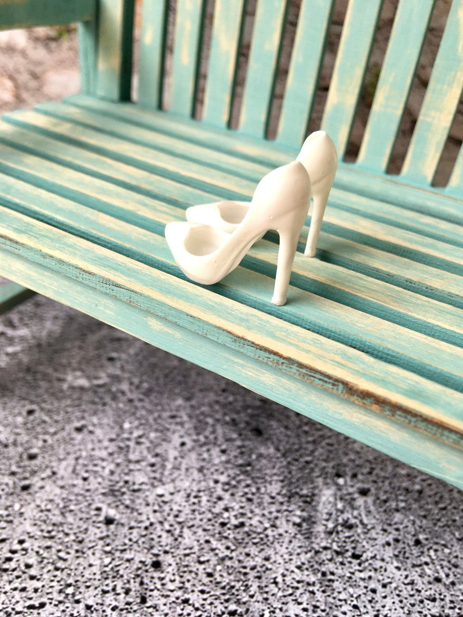 Classic Toe Pumps High Heels in white color for Integrity Toys Doll - Bouutique.com