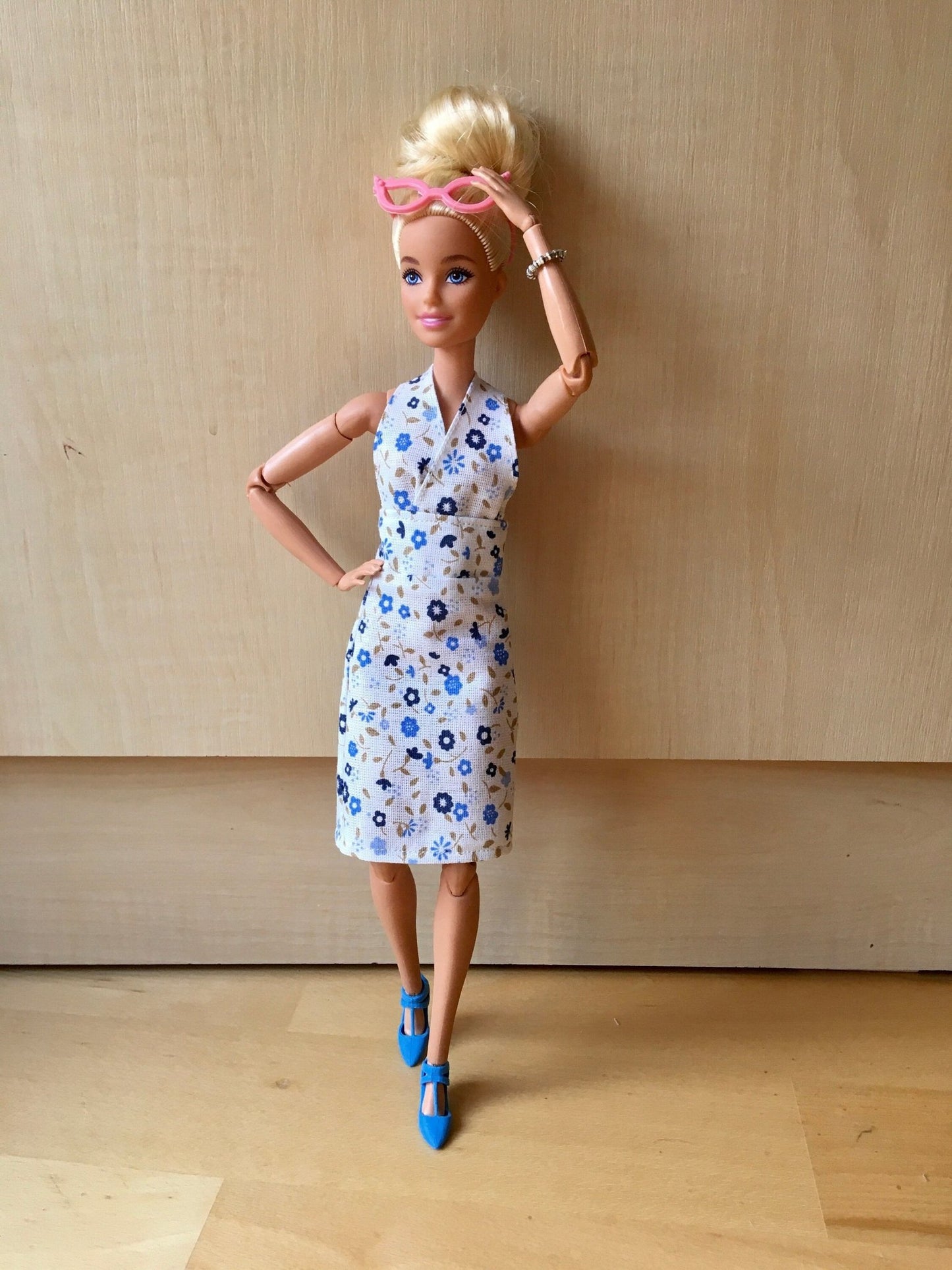 Sunrise Colorful Halter Dress for Doll 1/6-scale, 11.5 Inch, many colors - Bouutique.com