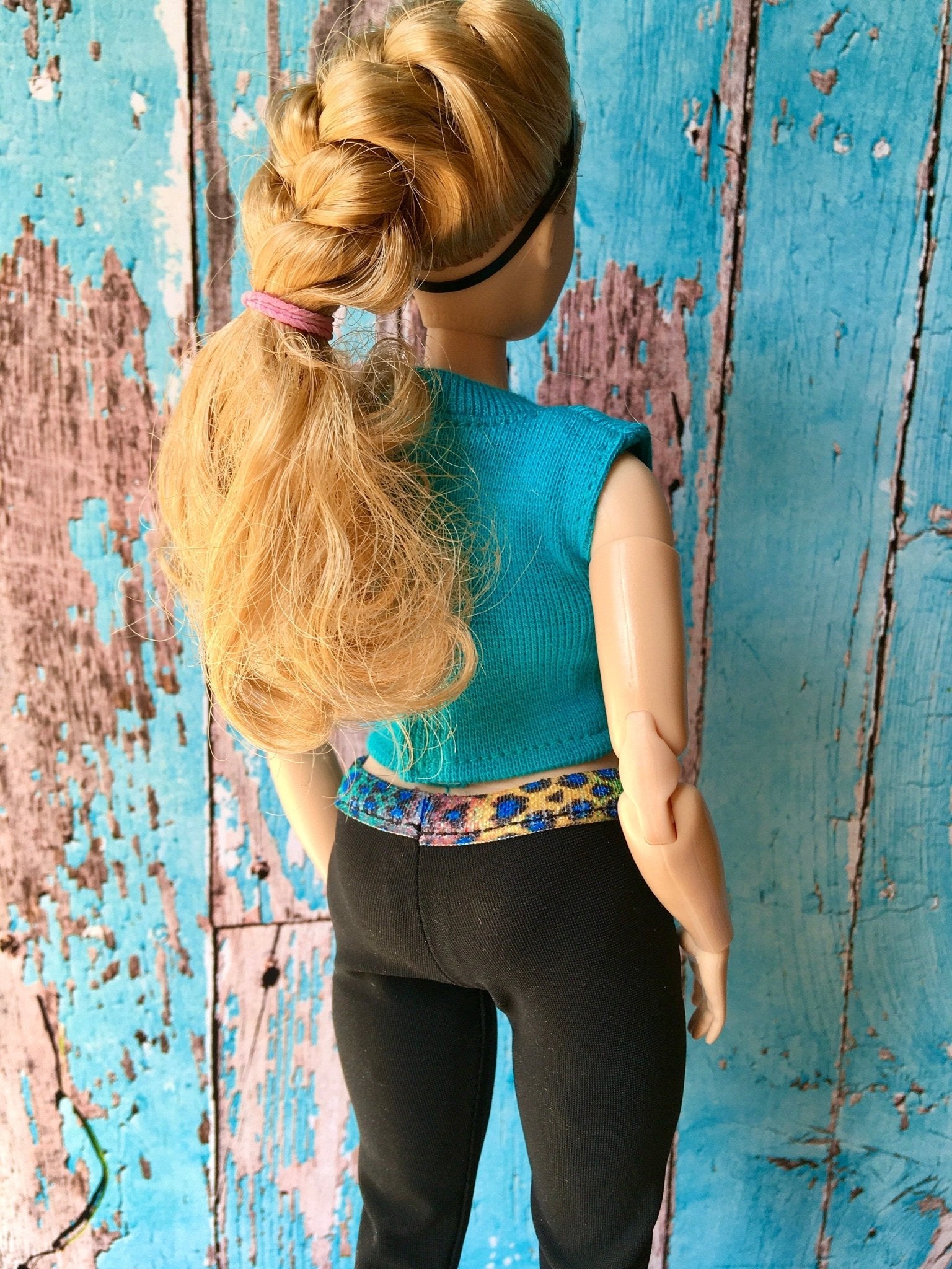 Edge Spectrum Waistband Leggings for Curvy Doll 1/6-scale - Bouutique.com