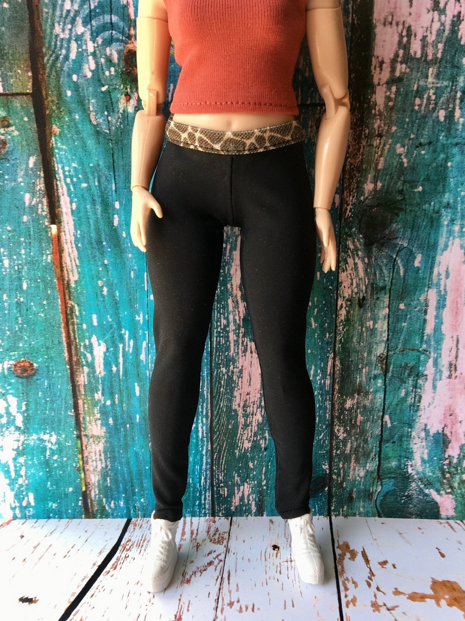 Edge Safari Waistband Leggings for Curvy Doll 1/6-scale - Bouutique.com