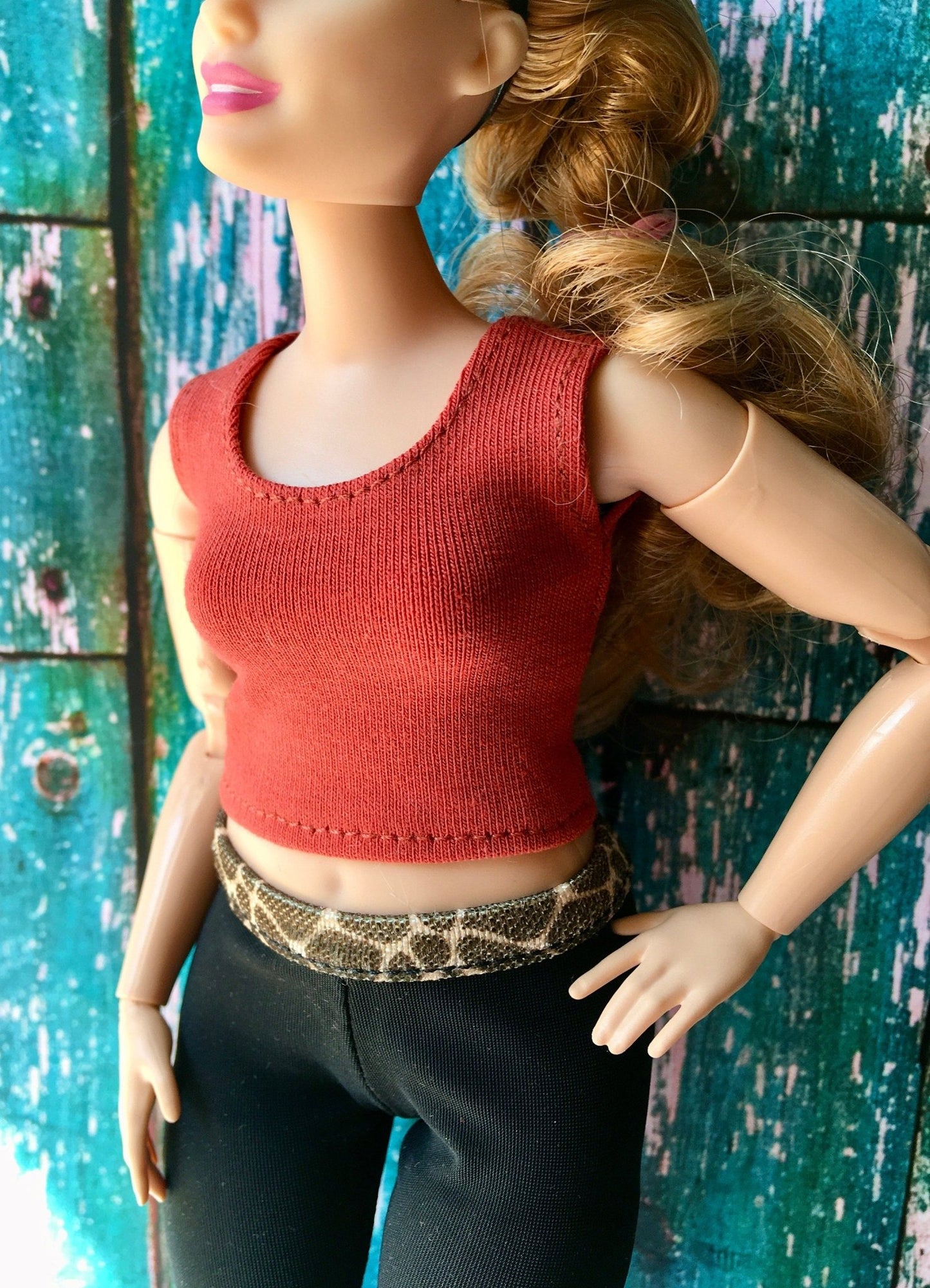 Edge Safari Waistband Leggings for Curvy Doll 1/6-scale - Bouutique.com