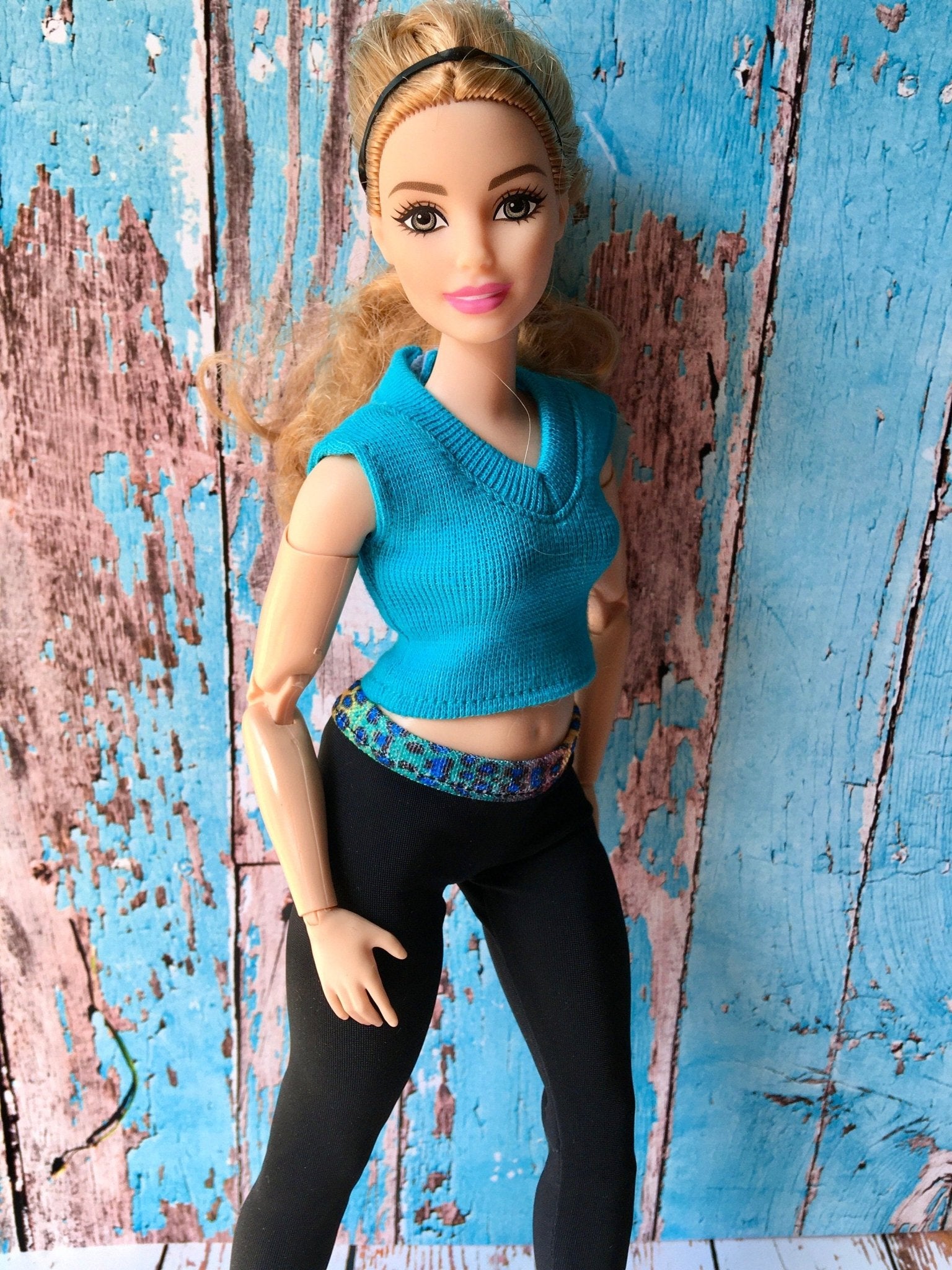 Edge Spectrum Waistband Leggings for Curvy Doll 1/6-scale - Bouutique.com