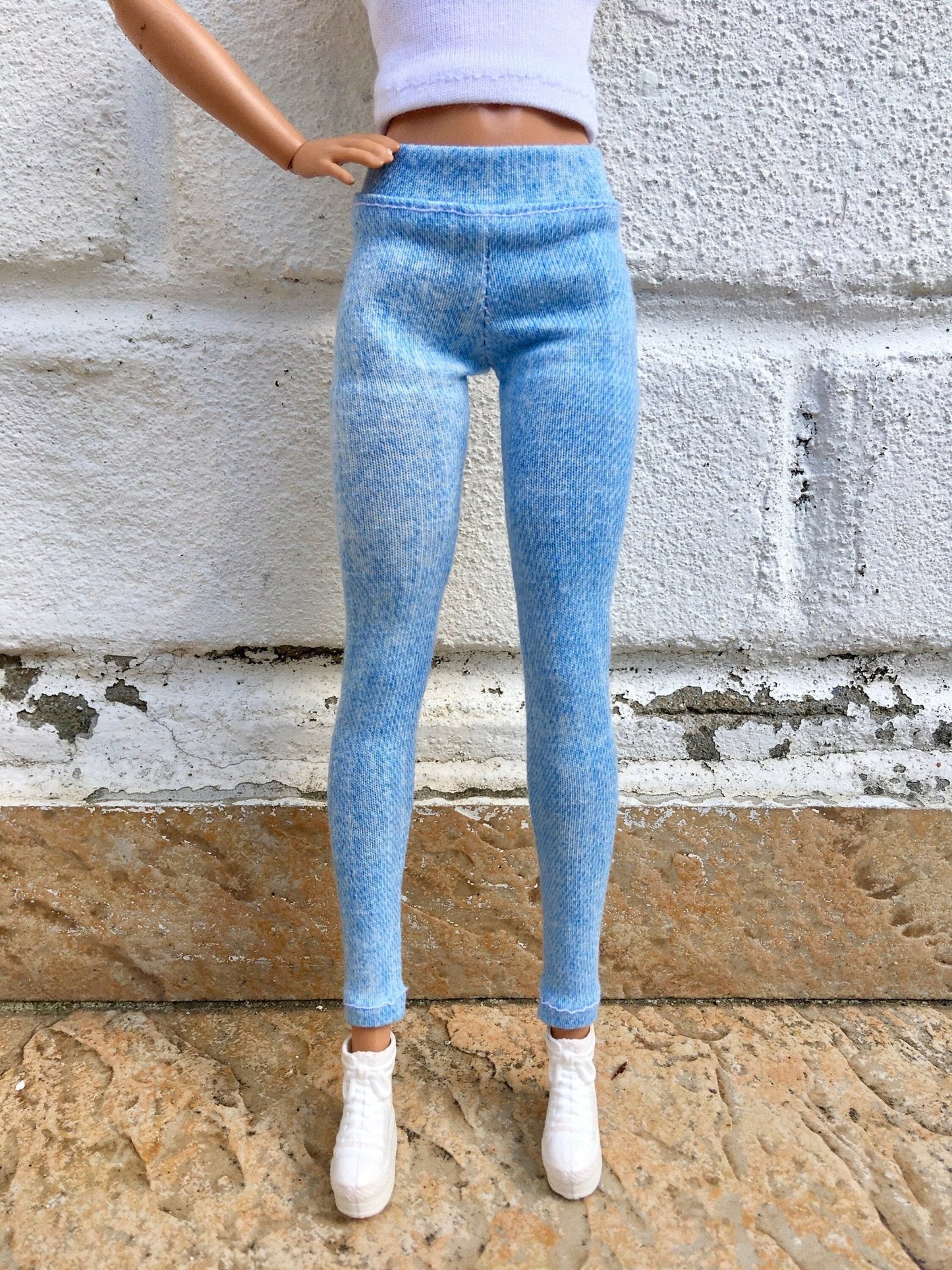 Tinge Jeggings for Doll 1/6-scale, 11.5 Inch, 3 colors - Bouutique.com