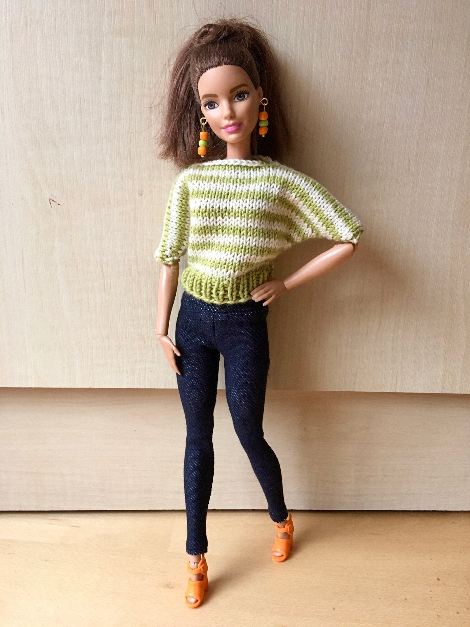 Tinge Jeggings for Doll 1/6-scale, 11.5 Inch, 3 colors - Bouutique.com