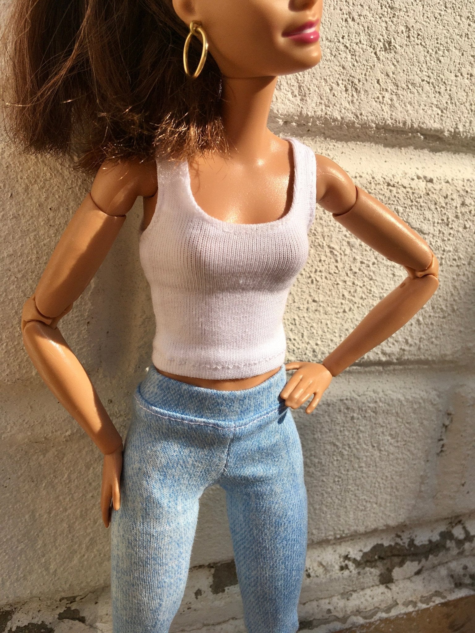 Tinge Jeggings for Doll 1/6-scale, 11.5 Inch, 3 colors - Bouutique.com