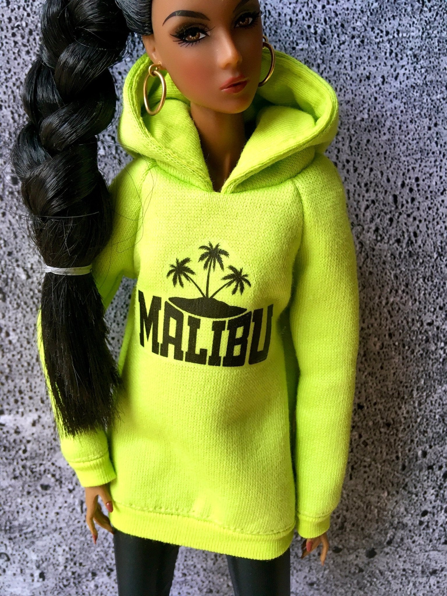 Covah Malibu-Print Hoodie Dress for NuFace Integrity Toys Doll 12.5" - Bouutique.com