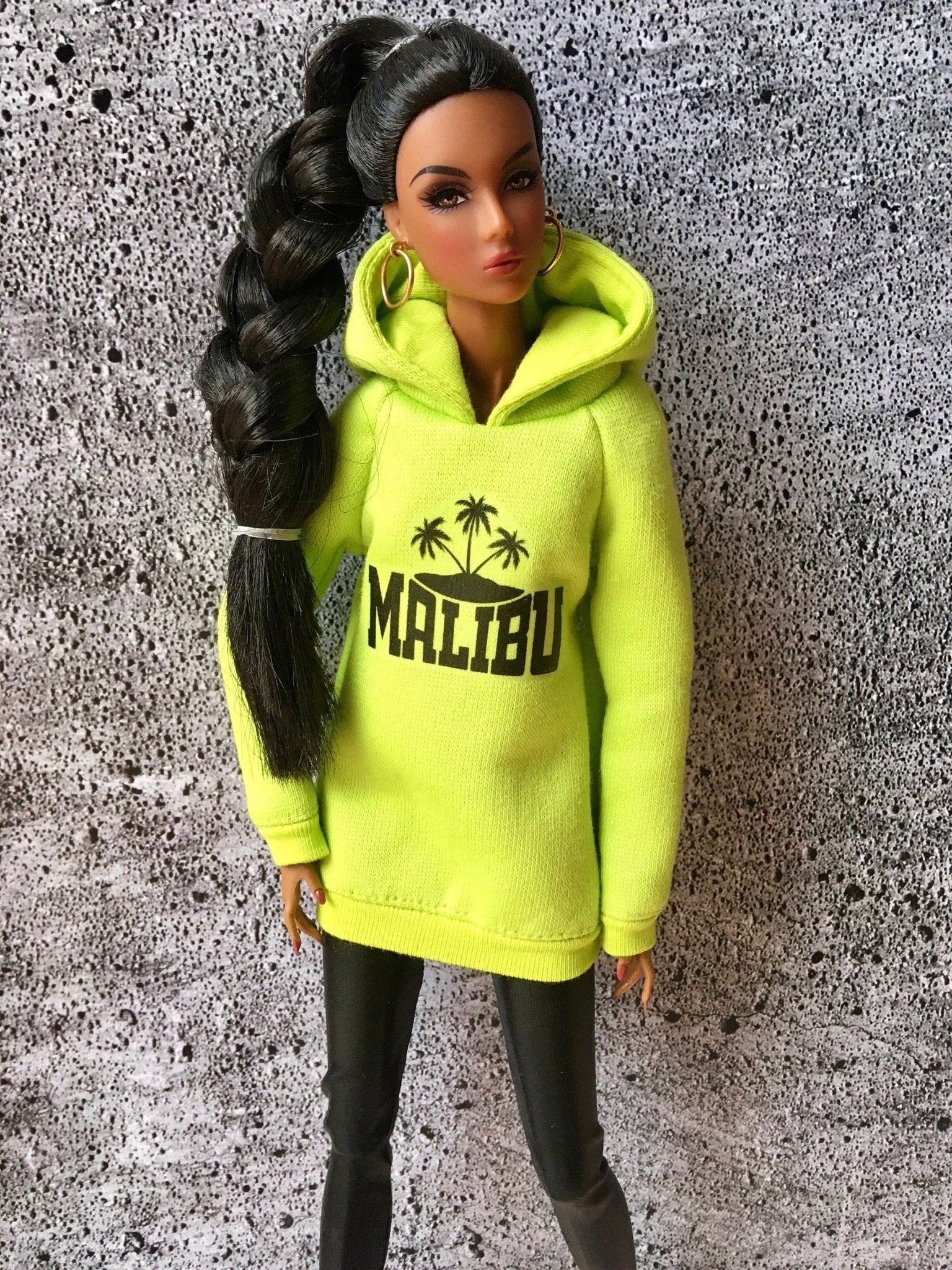 Covah Malibu-Print Hoodie Dress for NuFace Integrity Toys Doll 12.5" - Bouutique.com